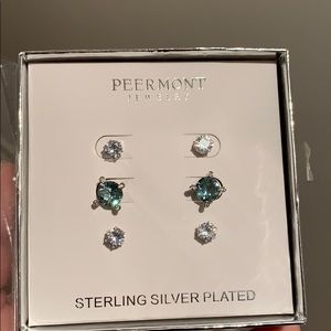 Captivating Sea Blue earrings set with gift box